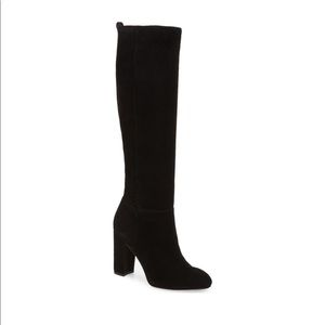 NWT 7.5 Sam Edelman Caprice Suede Knee-High Boot